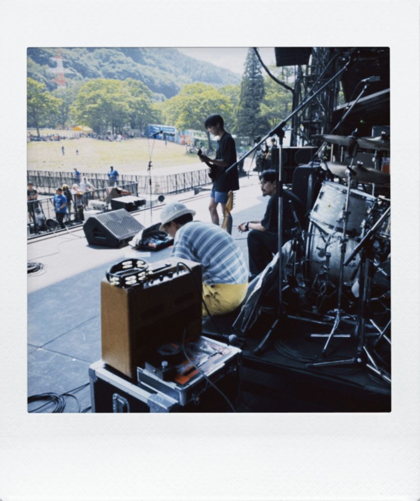 rehearsal at green stage